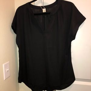 Black dress shirt